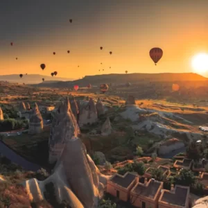 8 Denní zájezd Kappadokia, Efez, Pamukkale, Fethiye a Antalya