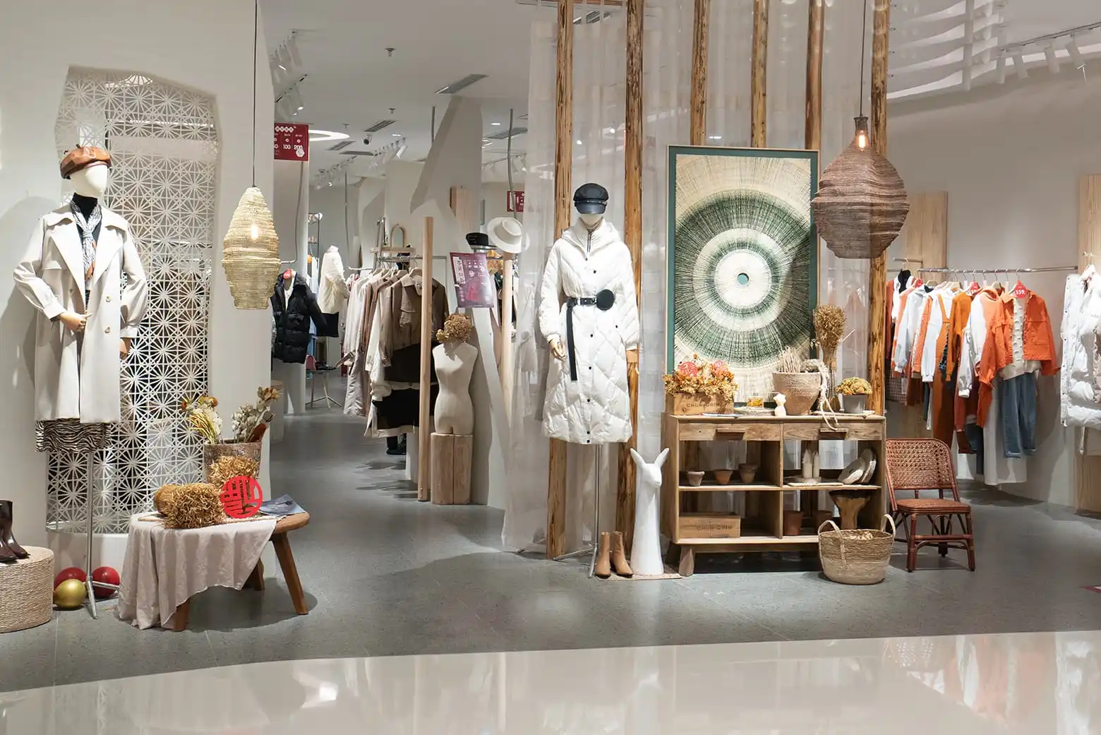 Nakupování textilu v Alanyi